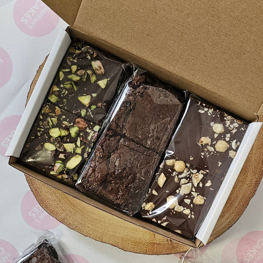 POSTAL - Six piece COMBO Classic Brownie Box (c.450g)