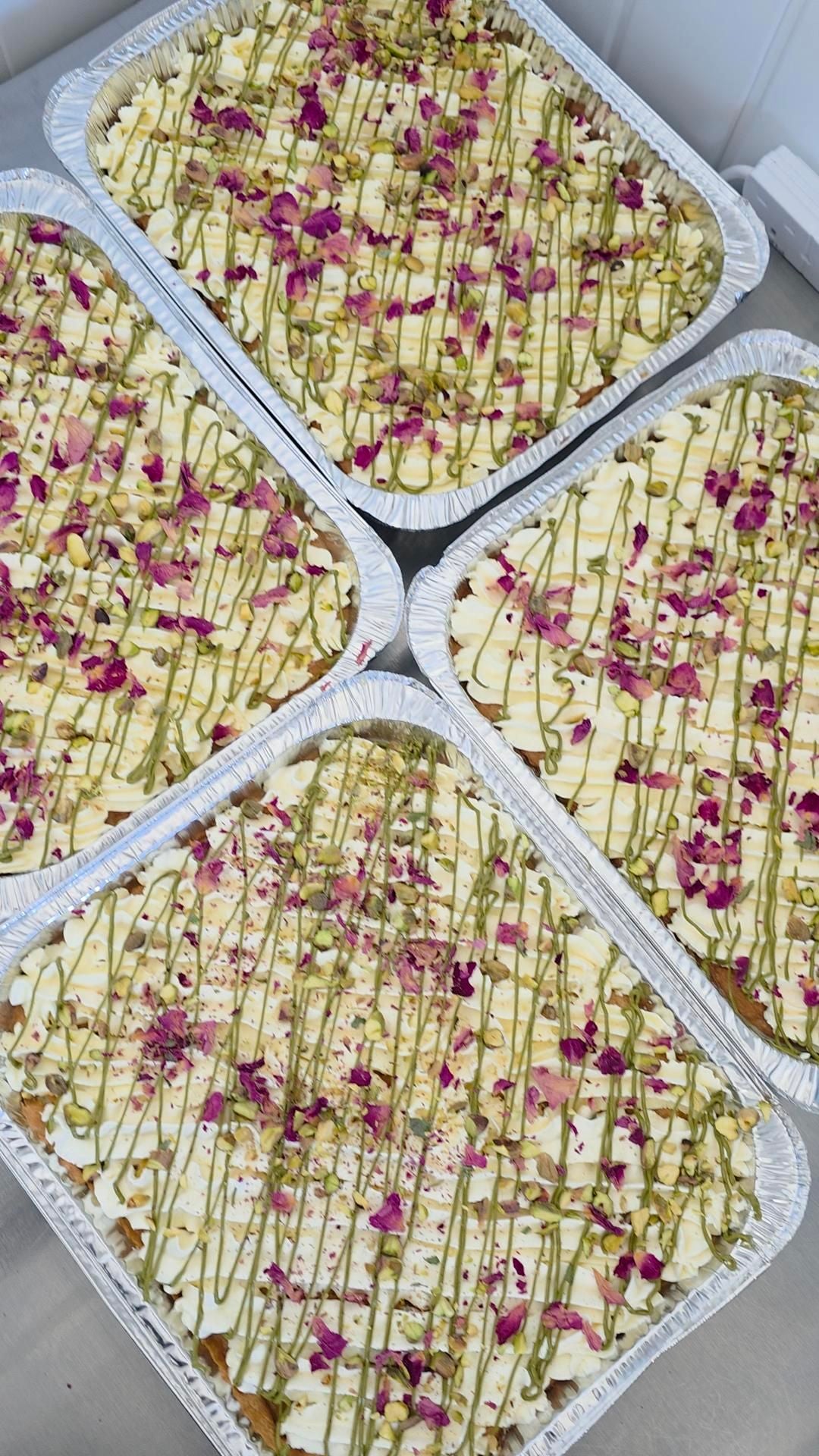 Tres Leches Milk Cake Party Tray - Serves 12-20 ppl
